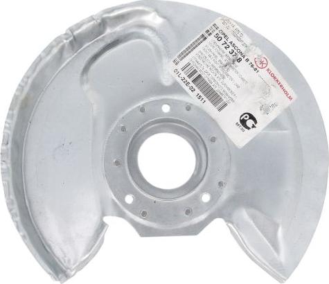 BLIC 6508-03-5072378K - Protectie stropire,disc frana aaoparts.ro