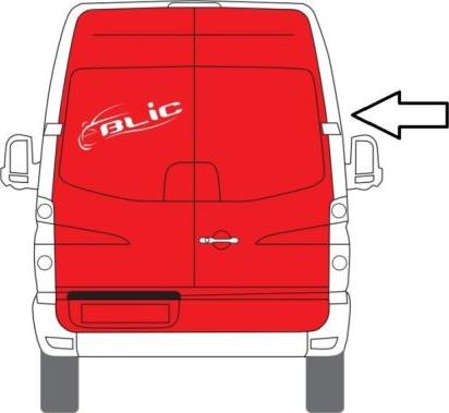 BLIC 6013-00-3547106P - Usa, caroserie aaoparts.ro