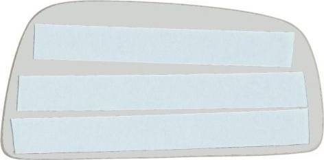 BLIC 6102-02-0703992P - Sticla oglinda, oglinda retrovizoare exterioara aaoparts.ro