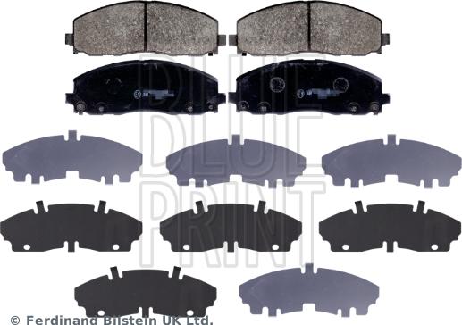 Blue Print ADA104268 - Set placute frana,frana disc aaoparts.ro