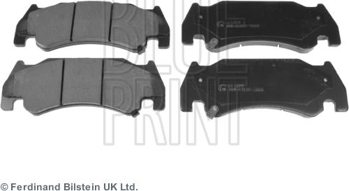 Blue Print ADA104210 - Set placute frana,frana disc aaoparts.ro