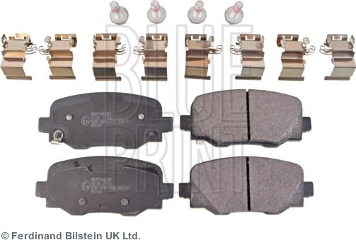 Blue Print ADA104281 - Set placute frana,frana disc aaoparts.ro