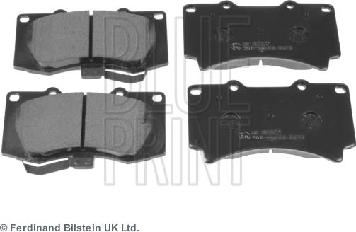 Blue Print ADA104221 - Set placute frana,frana disc aaoparts.ro