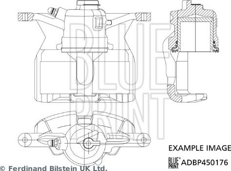 Blue Print ADBP450176 - Etrier frana aaoparts.ro