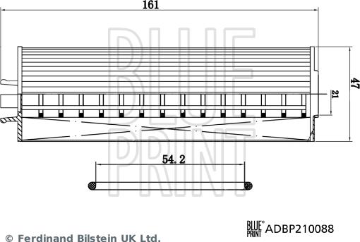 Blue Print ADBP210088 - Filtru ulei aaoparts.ro