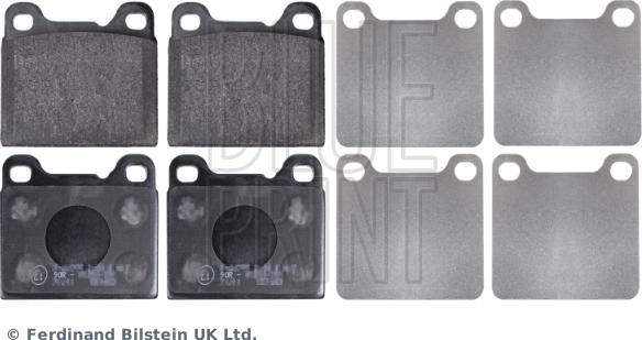 Blue Print ADF124228 - Set placute frana,frana disc aaoparts.ro