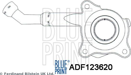 Blue Print ADF123620 - Rulment de presiune, ambreiaj aaoparts.ro