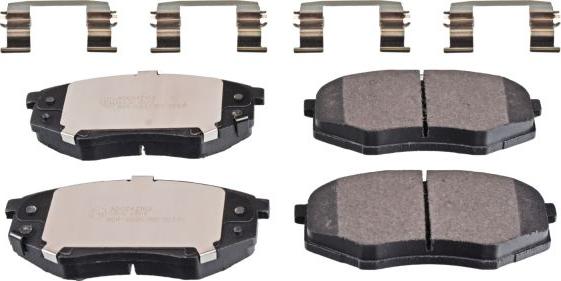 Blue Print ADG042162 - Set placute frana,frana disc aaoparts.ro