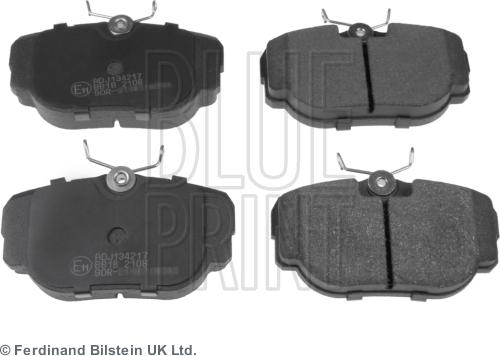 Blue Print ADJ134217 - Set placute frana,frana disc aaoparts.ro