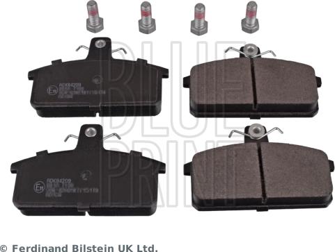 Blue Print ADK84209 - Set placute frana,frana disc aaoparts.ro