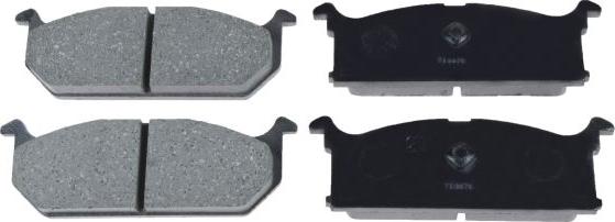 Blue Print ADK84202 - Set placute frana,frana disc aaoparts.ro