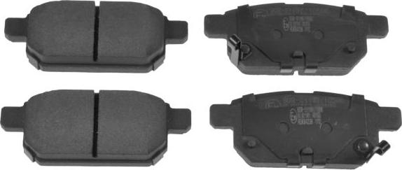 Blue Print ADK84238 - Set placute frana,frana disc aaoparts.ro