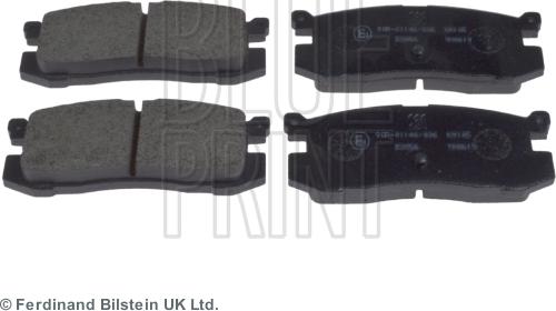 Blue Print ADM54223 - Set placute frana,frana disc aaoparts.ro