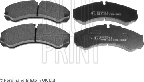 Blue Print ADN142153 - Set placute frana,frana disc aaoparts.ro