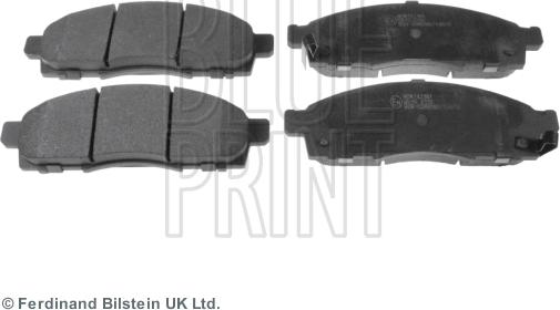 Blue Print ADN142161 - Set placute frana,frana disc aaoparts.ro