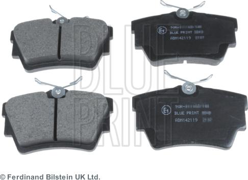 Blue Print ADN142119 - Set placute frana,frana disc aaoparts.ro