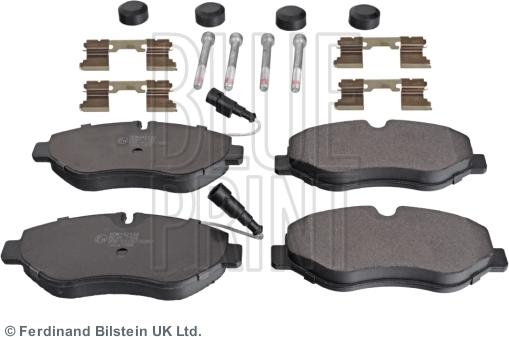 Blue Print ADN142133 - Set placute frana,frana disc aaoparts.ro