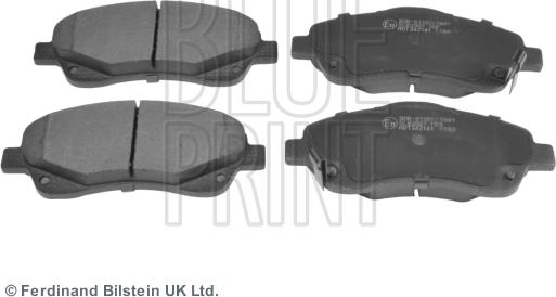 Blue Print ADT342141 - Set placute frana,frana disc aaoparts.ro