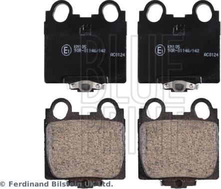 Blue Print ADT342108 - Set placute frana,frana disc aaoparts.ro