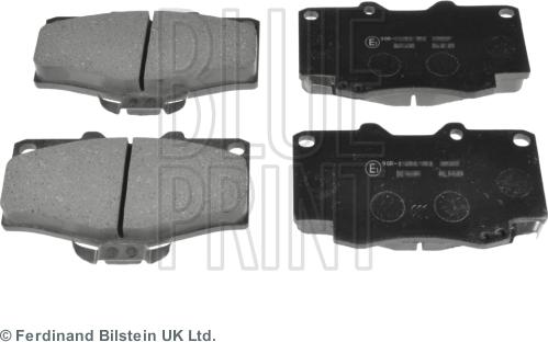 Blue Print ADT34289 - Set placute frana,frana disc aaoparts.ro