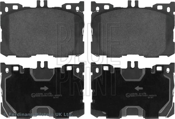 Blue Print ADU174241 - Set placute frana,frana disc aaoparts.ro