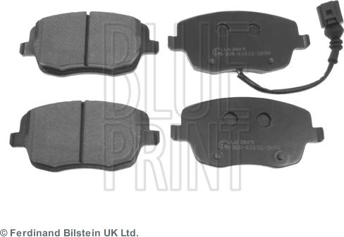 Blue Print ADV184203 - Set placute frana,frana disc aaoparts.ro