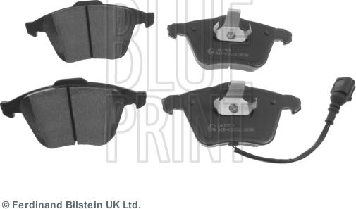 Blue Print ADV184207 - Set placute frana,frana disc aaoparts.ro