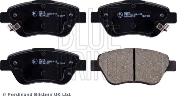 Blue Print ADZ94233 - Set placute frana,frana disc aaoparts.ro