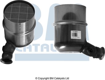 BM Catalysts BM11351HP - Filtru funingine / particule, sist.de esapament aaoparts.ro