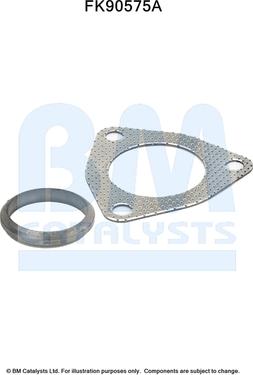 BM Catalysts FK90575 - Set montare, catalizator aaoparts.ro