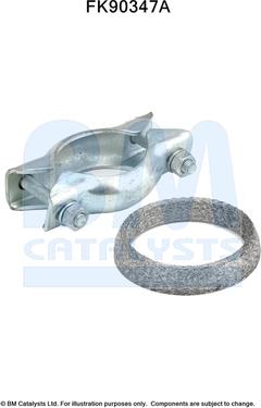 BM Catalysts FK90347 - Set montare, catalizator aaoparts.ro