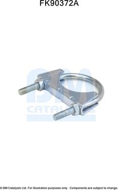 BM Catalysts FK90372 - Set montare, catalizator aaoparts.ro