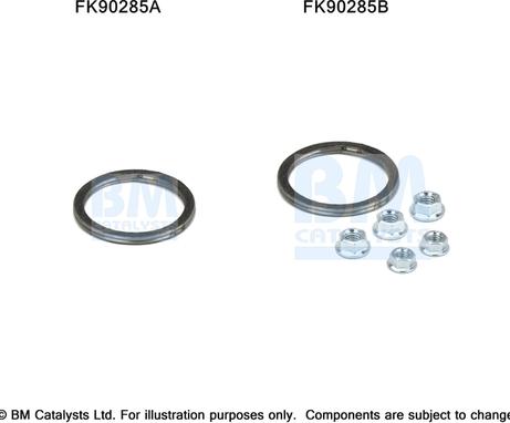 BM Catalysts FK90285 - Set montare, catalizator aaoparts.ro