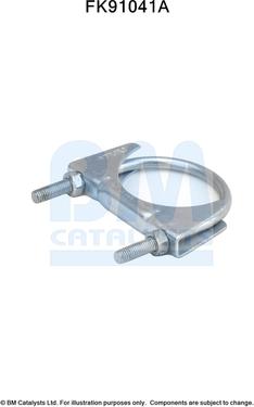 BM Catalysts FK91041 - Set montare, catalizator aaoparts.ro
