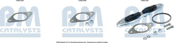 BM Catalysts FK92133 - Set montare, catalizator aaoparts.ro