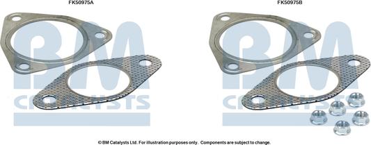 BM Catalysts FK50975 - Set montare, toba de esapament aaoparts.ro