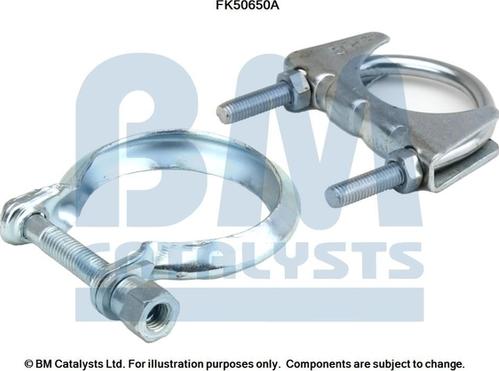 BM Catalysts FK50650 - Set montare, toba de esapament aaoparts.ro