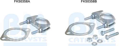 BM Catalysts FK50358 - Set montare, toba de esapament aaoparts.ro