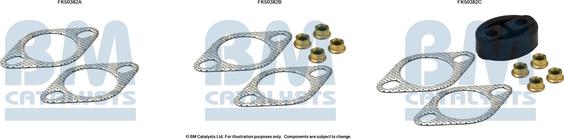 BM Catalysts FK50382 - Set montare, toba de esapament aaoparts.ro