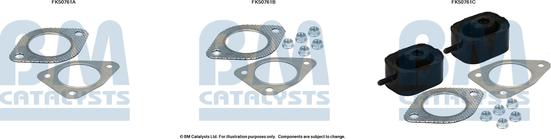 BM Catalysts FK50761 - Set montare, toba de esapament aaoparts.ro