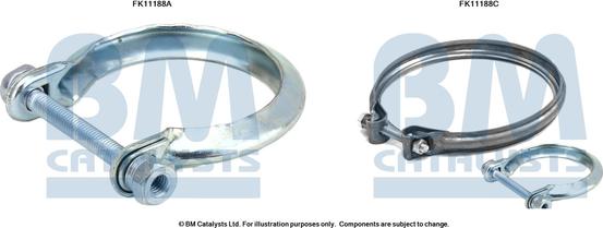 BM Catalysts FK11188 - Set montaj, filtru funingine / particule aaoparts.ro
