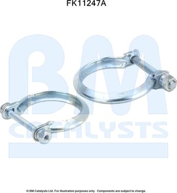 BM Catalysts FK11247 - Set montaj, filtru funingine / particule aaoparts.ro