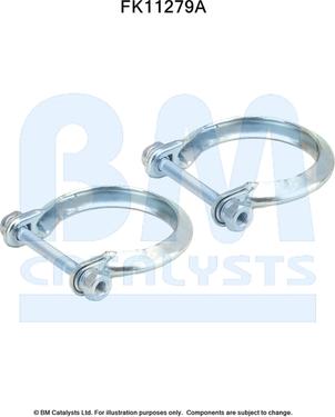 BM Catalysts FK11279 - Set montaj, filtru funingine / particule aaoparts.ro