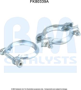 BM Catalysts FK80339 - Set montare, catalizator aaoparts.ro