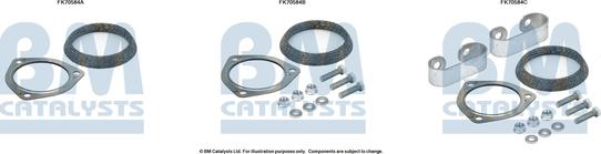 BM Catalysts FK70584 - Set montare, toba de esapament aaoparts.ro