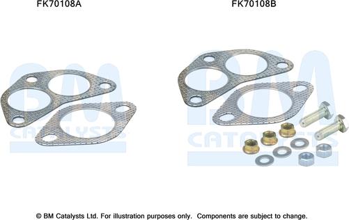 BM Catalysts FK70108 - Set montare, toba de esapament aaoparts.ro
