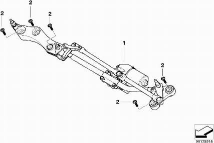 BMW 61617194029 - Legaturi stergator parbriz aaoparts.ro