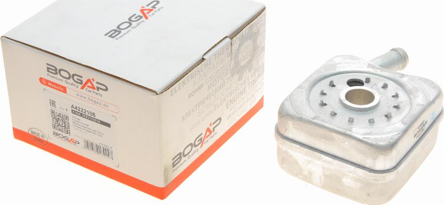 BOGAP A4222106 - Radiator ulei, ulei motor aaoparts.ro