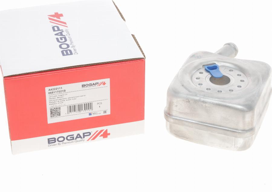 BOGAP A4222111 - Radiator ulei, ulei motor aaoparts.ro