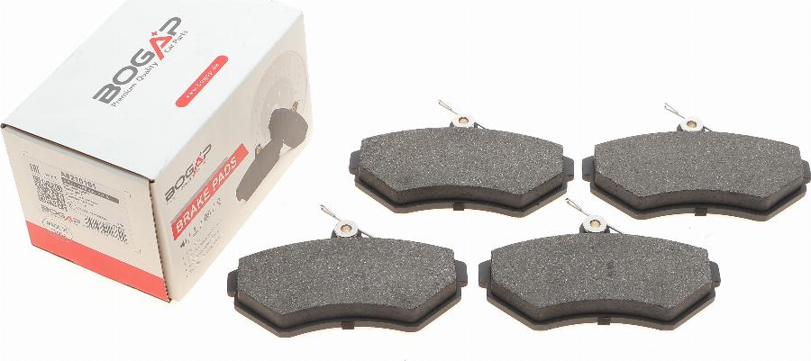 BOGAP A8210101 - Set placute frana,frana disc aaoparts.ro